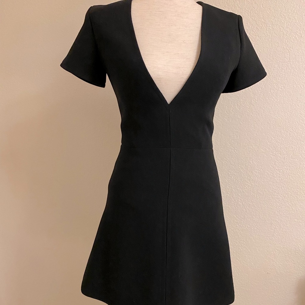Wool and silk lined dress